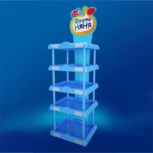 Пластиковые рекламные стойки