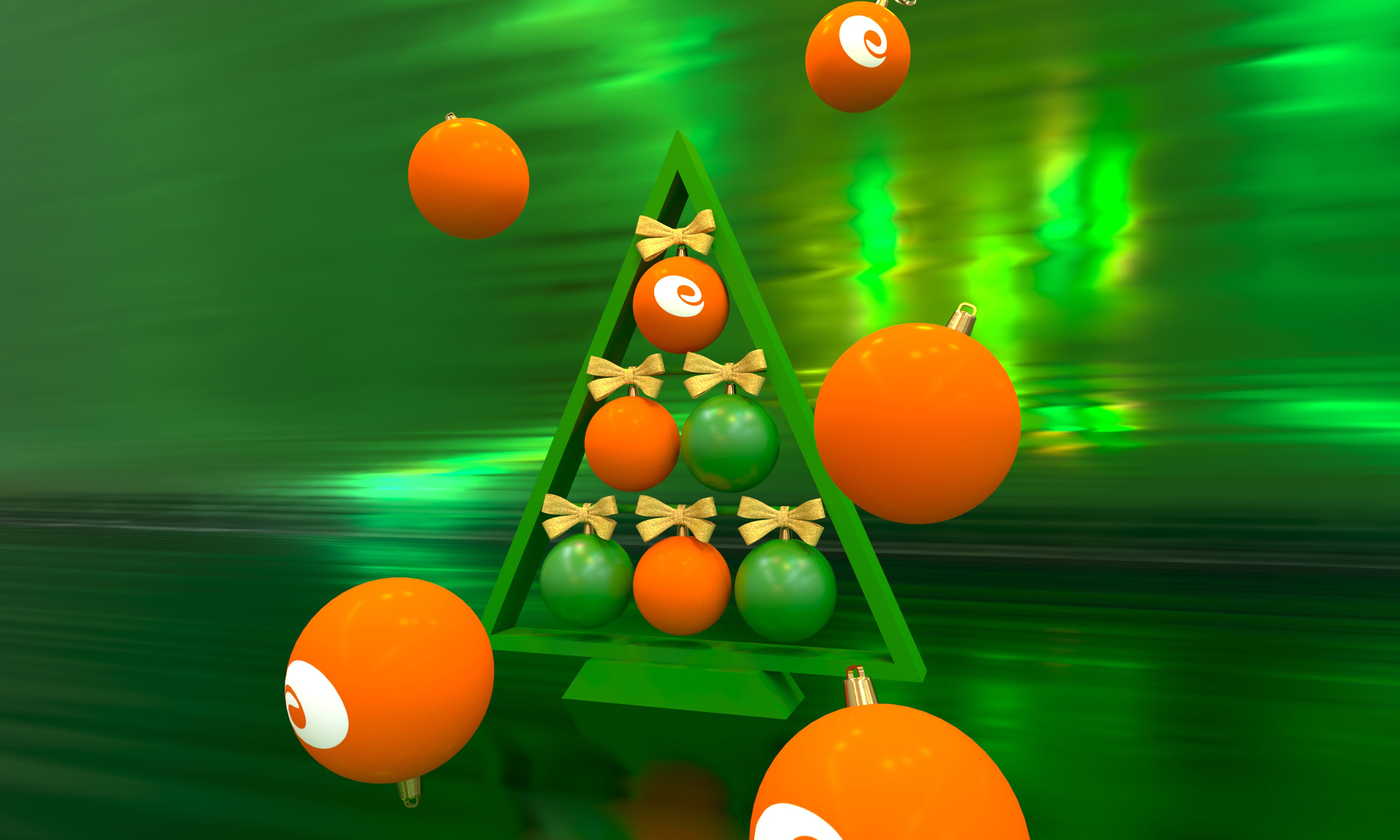 Новогоднее оформление АЗС