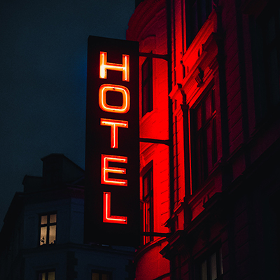 Вывеска для гостиниц, отелей