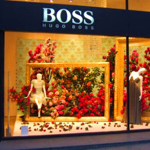 Оформление витрин магазинов