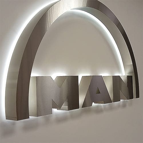 Объемные буквы из металла