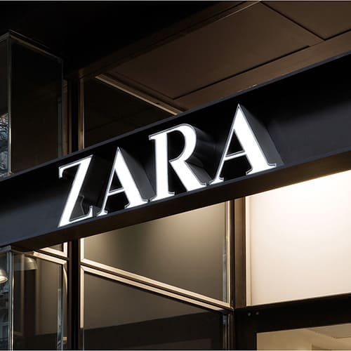 Вывеска для магазина одежды