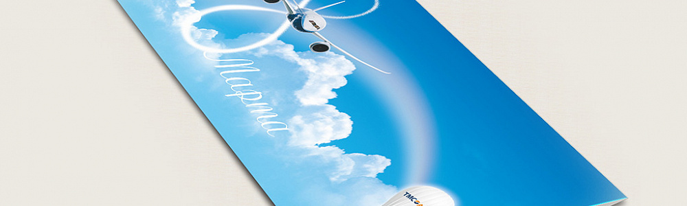 Корпоративные открытки на 8 марта