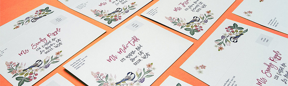 Конверты с печатью