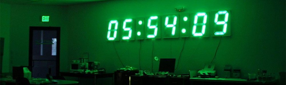 Светодиодные часы