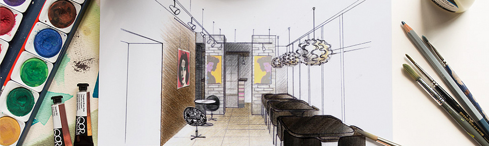 Создание дизайна интерьера