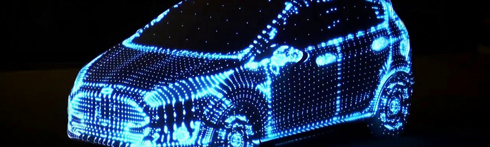 3D маппинг автомобиля