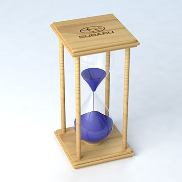 Настольные деревянные песочные часы Subaru