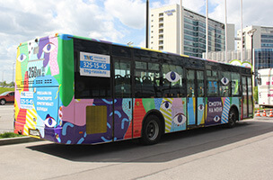 Реклама на автобусах