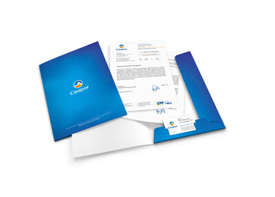 Фирменные папки