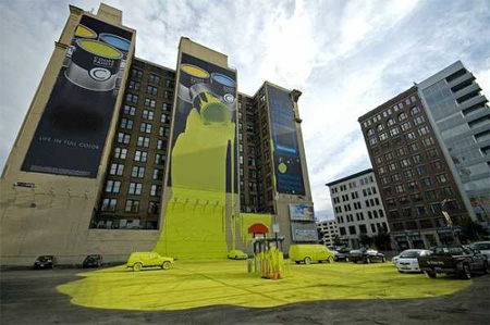 Граффити реклама