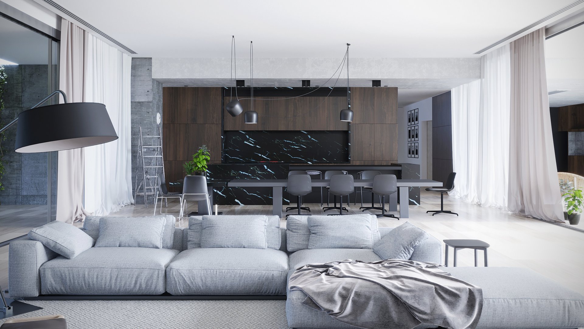 3D визуализация интерьера