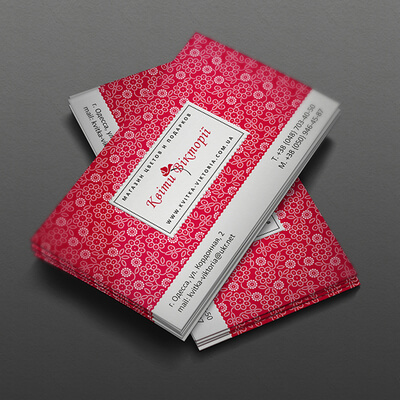 Цифровая печать визиток