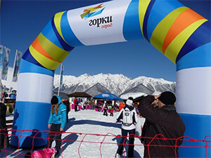 Надувные арки и сцены