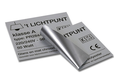 Металлизированные наклейки