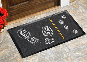 Реклама на ковриках