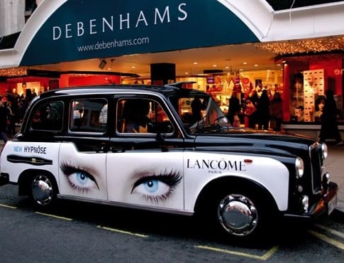 Реклама на такси