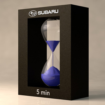 Настольные песочные часы Subaru