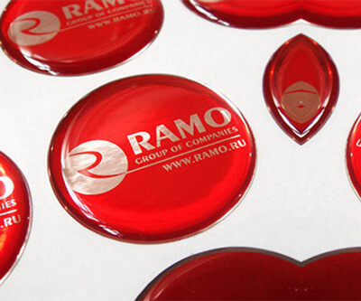 Объемные наклейки