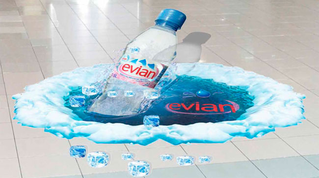 3D пол в магазин