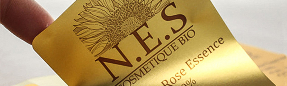 Металлизированные наклейки