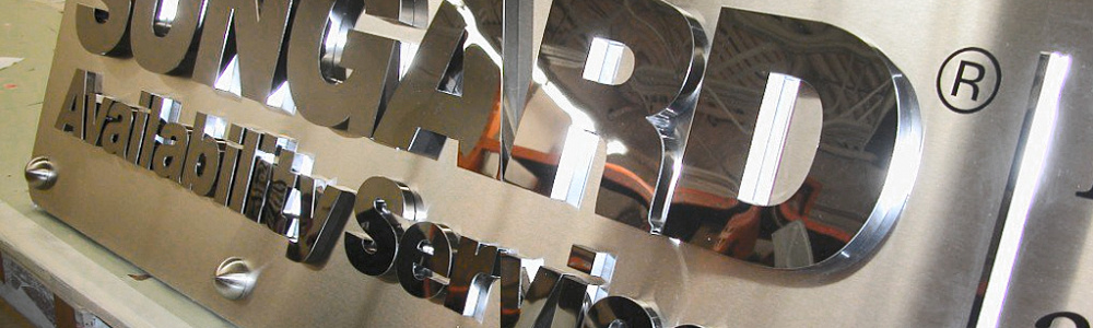 Изготовление объемных букв