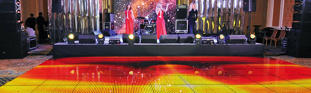 Светодиодный интерактивный пол