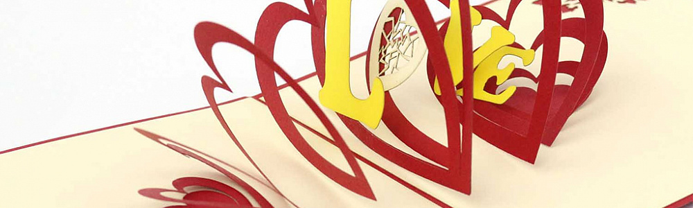 Объемные Pop-Up открытки