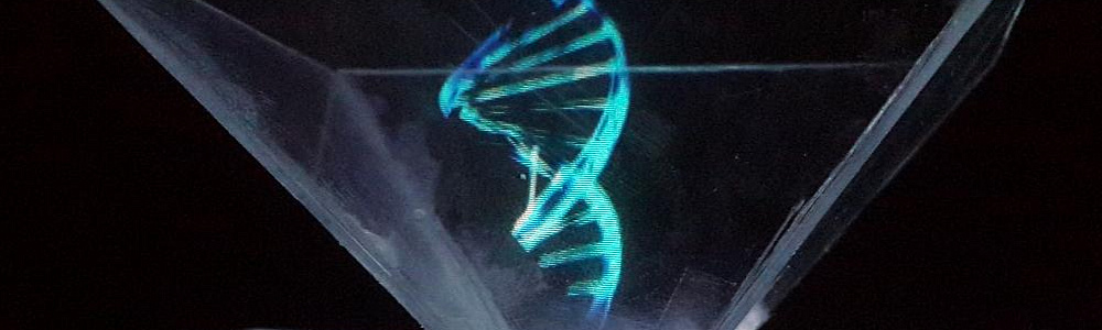 Голограмма на мероприятиях в специальной голографической пирамиде