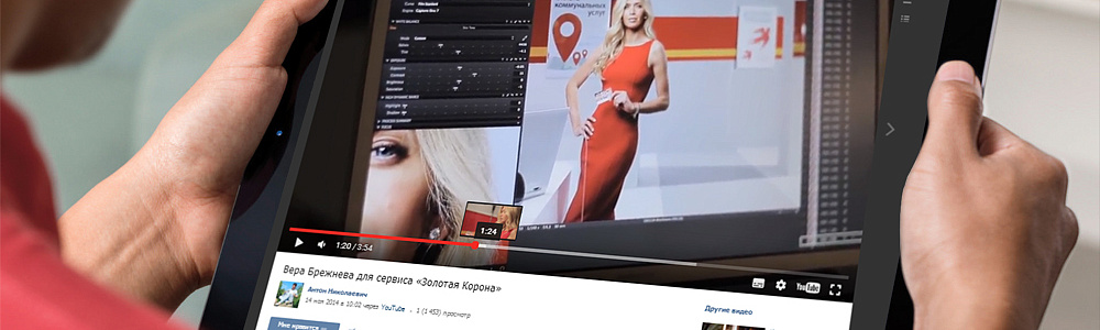 Продвижение видеоролика Веры Брежневой