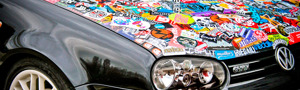 Наклейки на авто