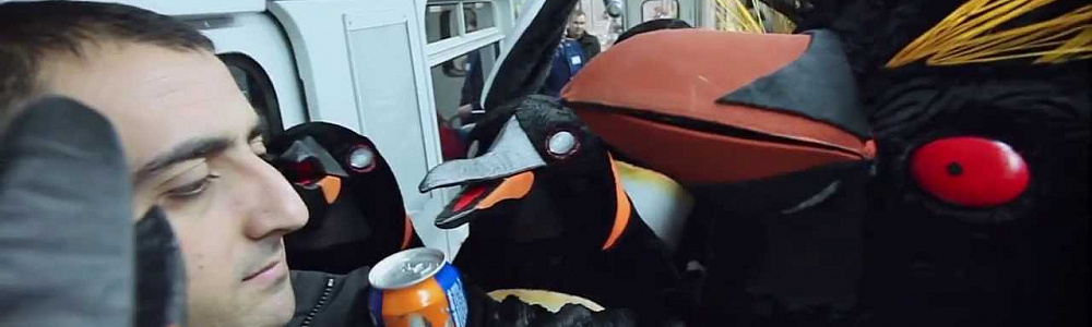 Рекламный видеоролик газового напитка