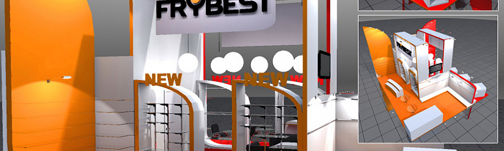 3D стенд FryBest