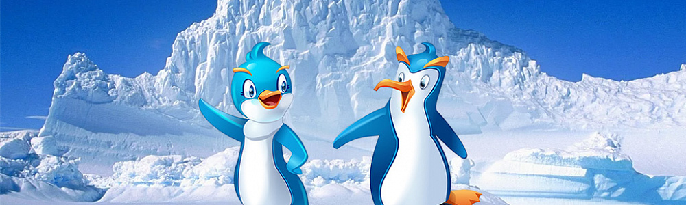 Бренд-герой пингвин